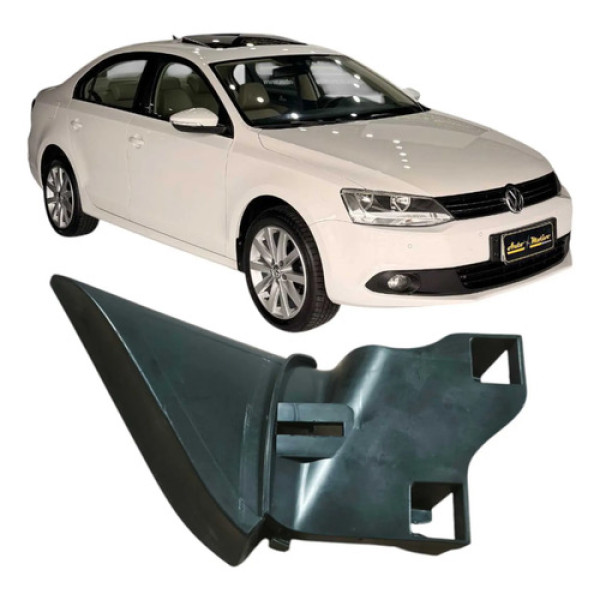 Moldura Retrovisor Direito 5c6837974 Vw Jetta 2013 Original Preto