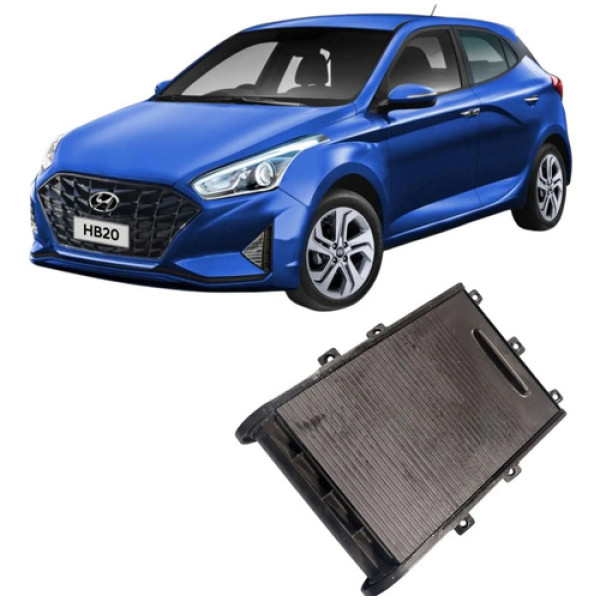 Porta Objetos Hyundai Hb20 4p 2015 2016 2017 Original Preto