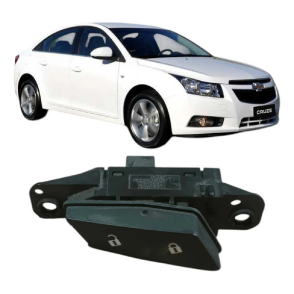 Botão Trava Porta Chevrolet Cruze Sedan 2014 1.8 Original