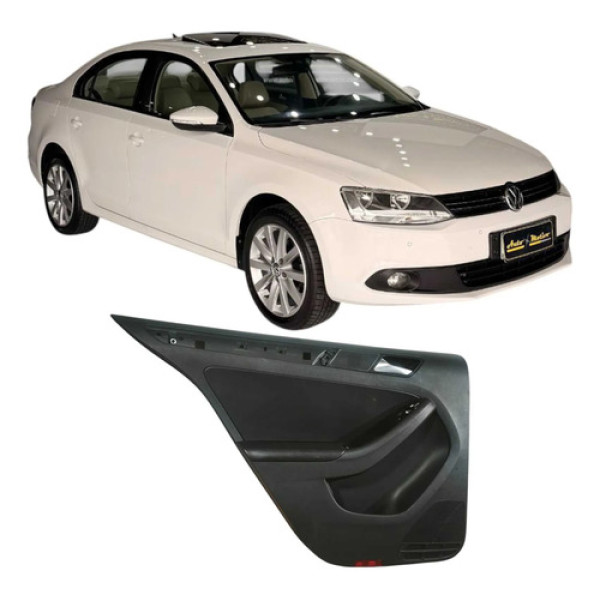 Forro Porta Traseira Esquerda Vw Jetta 2013 5c6867211