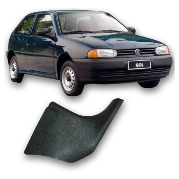 Acabamento Soleira Dianteira Direita  Volkswagen Gol 1999 Preto