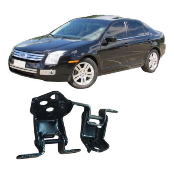 Par Dobradiça Dianteira  Direita Ford Fusion 2006 Original 