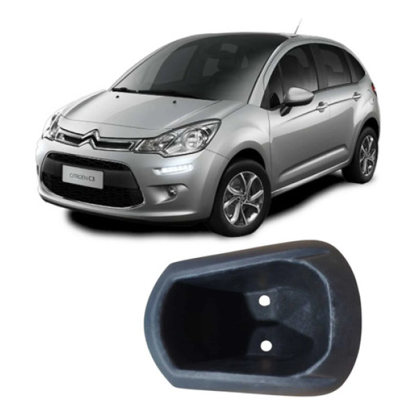 Moldura Porta Objetos Console Central Citroen C3 2013 2014