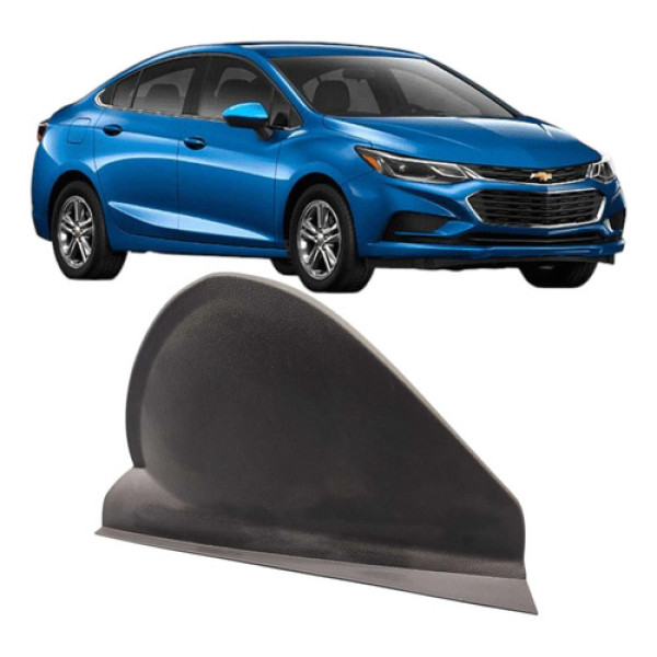 Acabamento Painel Esquerdo Gm Cruze 1.4 Turbo 2018-2021 Preto Listras