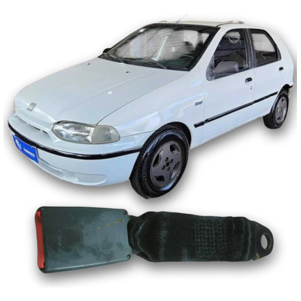 Engate Cinto Segurança Traseiro Fiat Palio 1997 1.0 Original