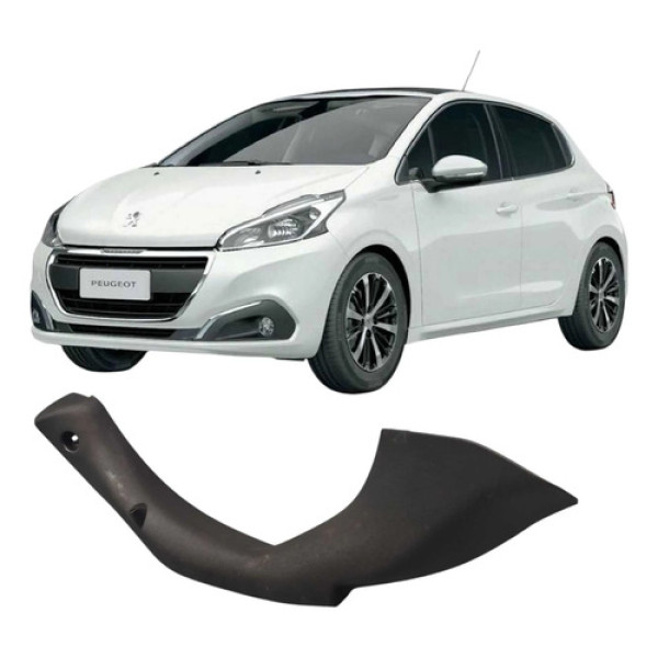 Acabamento Tampa Direita Porta Malas Peugeot 208 2017  Preto