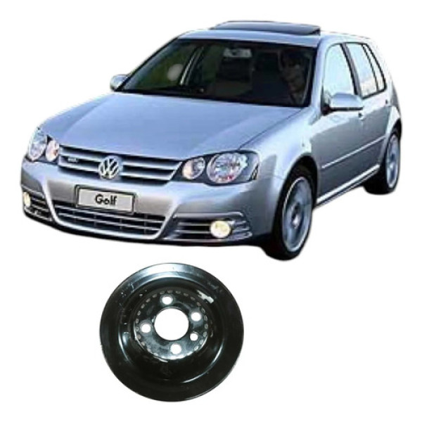 Polia Do Virabrequim Volkswagen Golf 2008 1.6 030105255k