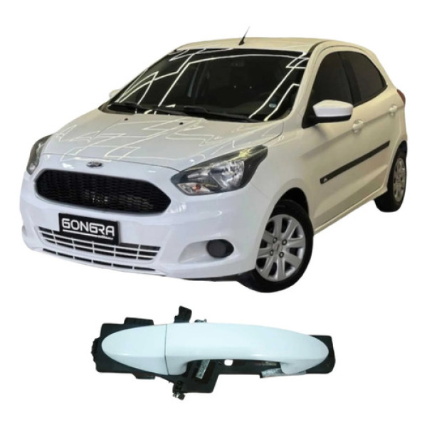 Maçaneta Dianteira Direita Ford Ka 2017 1.0 3c E3b5a224a36ab Branco Dianteira