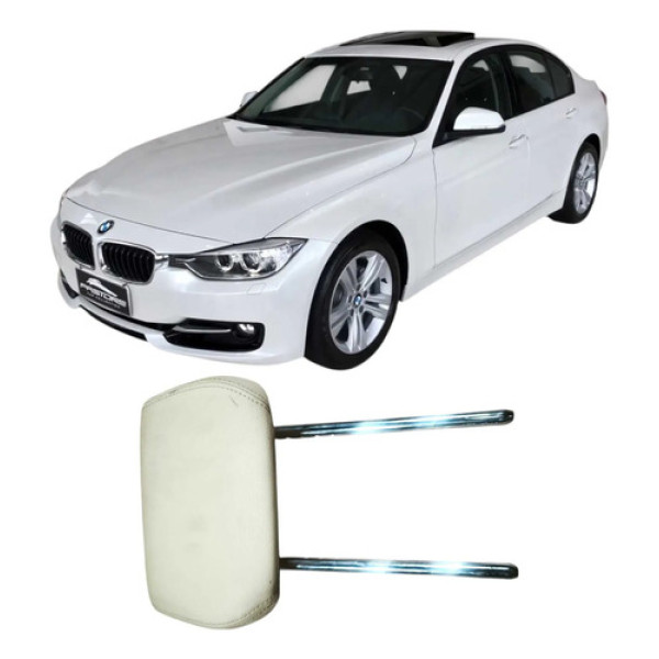 Encosto Cabeça Traseiro Direito Bmw 320i 2.0 Original Branco