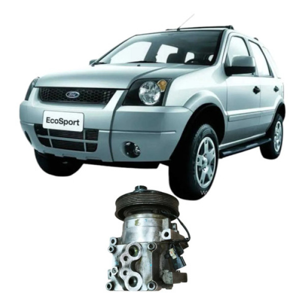 Compressor Ar Condicionado Ecosport 2005 1.6 E200cbxba01