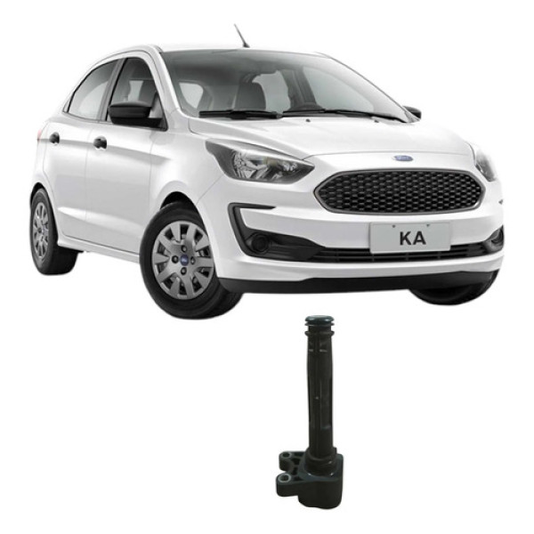 Bobina De Ignição 1.0 3cc Ford Ka 2021 Original E3bg12a366ca