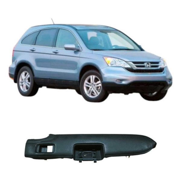 Apoio De Braço Porta Traseira Direita Honda Cr-v 2011 Preto
