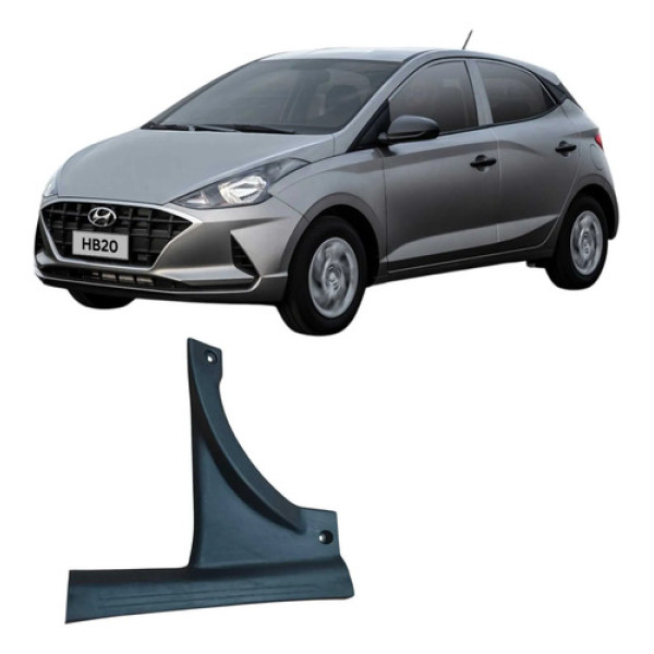 Soleira Traseira Esquerda Hyundai Hb20 2020 85876r1000 Preto