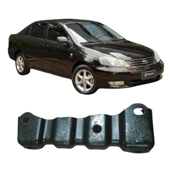 Chapa Suporte Bateria Toyota Corolla 2004 1.8 Original Preto