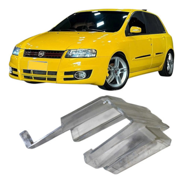 Lente Transparente Lanterna Traseira Direito Fiat Stilo 2009 Cinza