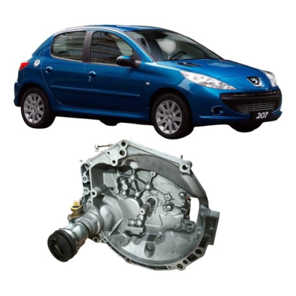 Caixa Cambio Manual Peugeot 207 2009 1.4 Original 