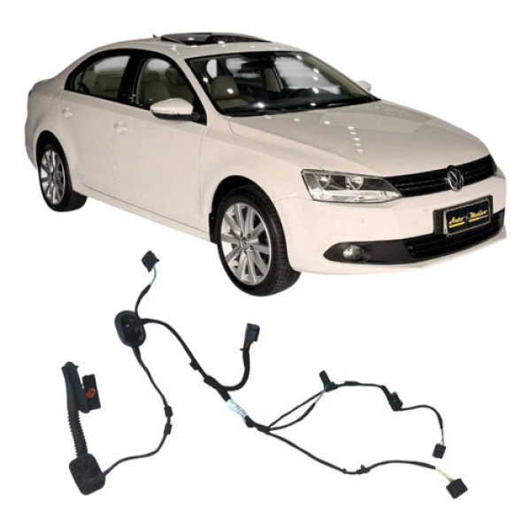 Chicote Porta Traseira Esquerda Vw Jetta 2013 5c7971693p