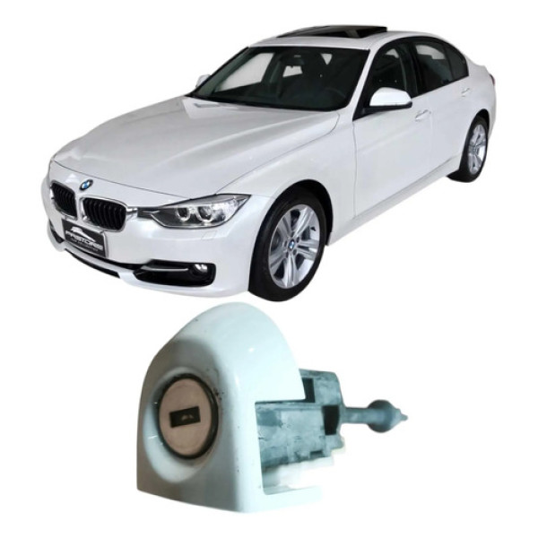 Miolo Porta Dianteira Esquerda Bmw 320i 2015 Branco Dianteira