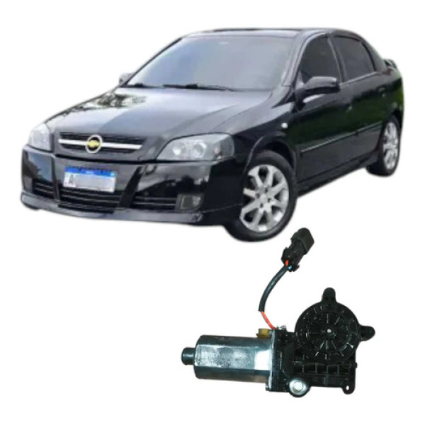 Motor Maquina Vidro Dianteiro Esquerdo  Astra 2002 130821780