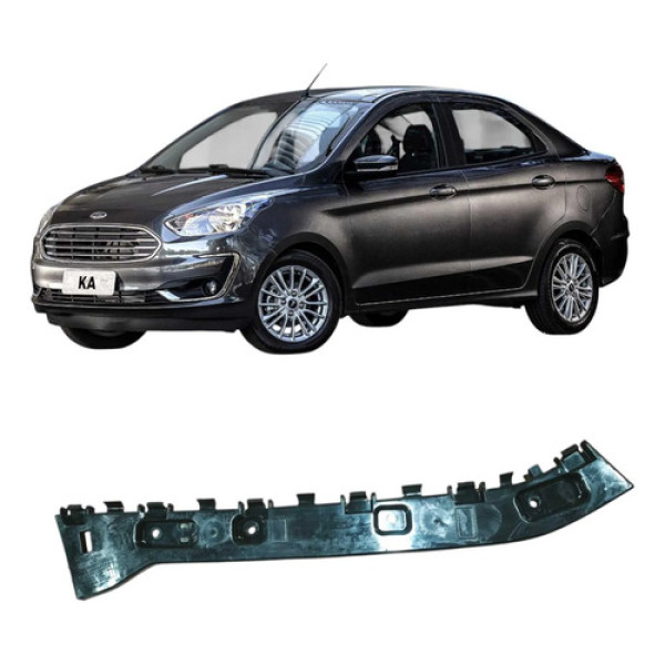 Guia Esquerdo Para-choque Traseiro Ford Ka 2020 1.0 3c 