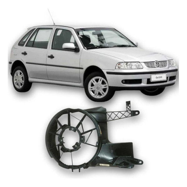 Defletor Ventoinha Vw Gol 2000 1.0 Original F006sa1306