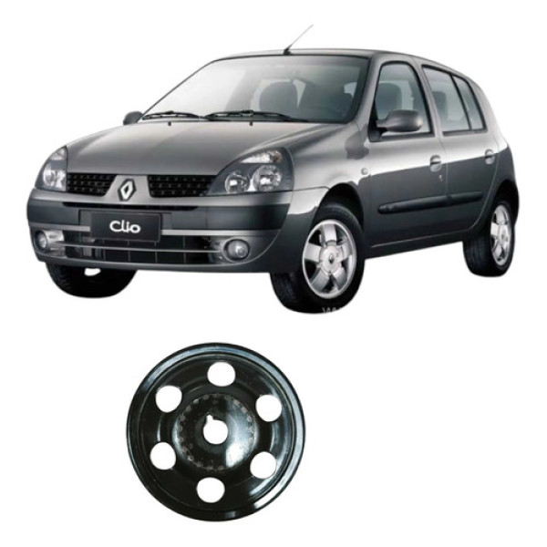 Polia Virabrequim Motor Renault Clio 2005 1.0 Original