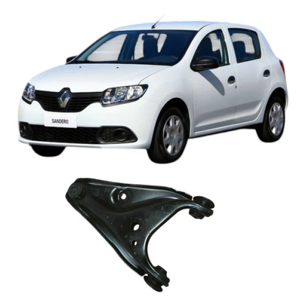 Balança/bandeja Dianteira Esquerda Renault Sandero 2014 1.0