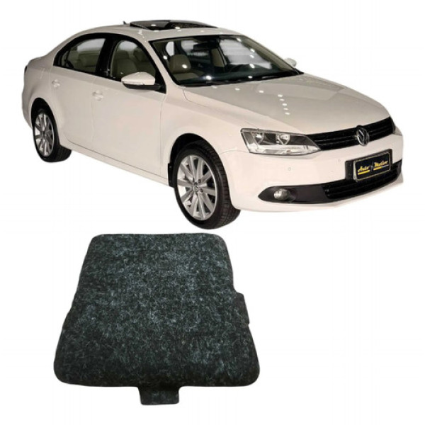 Tampa Forro Porta Malas Volkswagen Jetta 2013 2.0 Original Preto