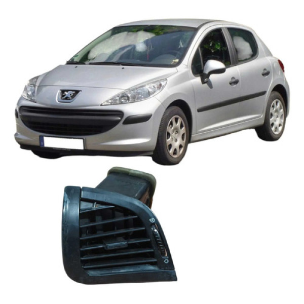 Difusor Ar Esquerdo Peugeot 207 1.4 9683399880 Original 