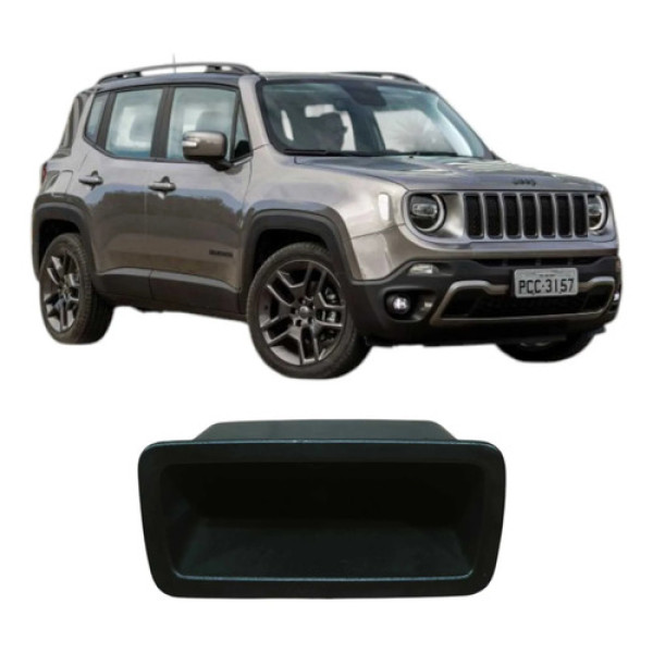 Porta Objetos Central Jeep Renegade 2019 1.8 Aut Original Preto