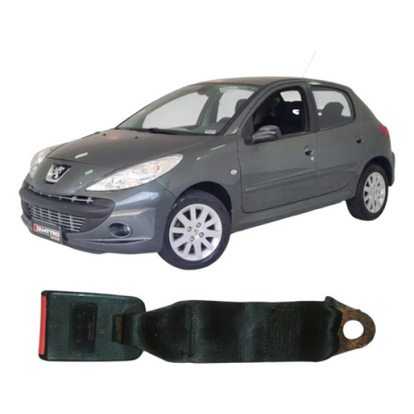 Femea Cinto Traseiro Peugeot 207 2009 1.4 Original 