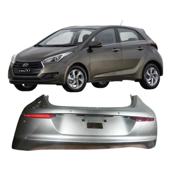 Para-choque Traseiro Hyundai Hb20 2016 1.0 3c Original