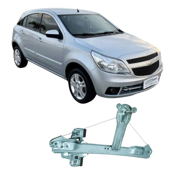 Maquina Manual Traseira Esquerda Gm Agile 2012 1.4 Original