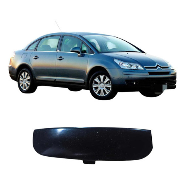 Maçaneta Traseira Esquerda Citroën C4 2009 17208 Original Preto Traseira