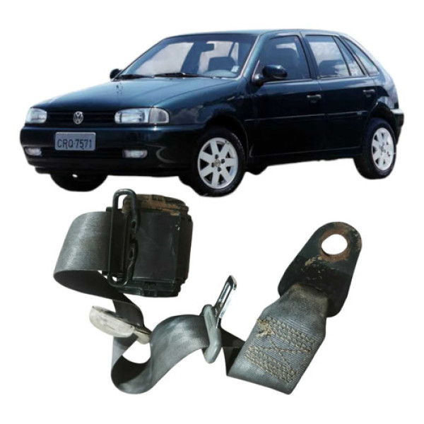 Cinto Segurança Traseiro Esquerdo Vw Gol 1999 1.0 Original