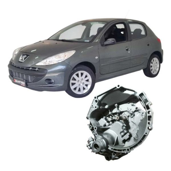 Caixa Cambio Manual Peugeot 207 2009 1.4 Original 