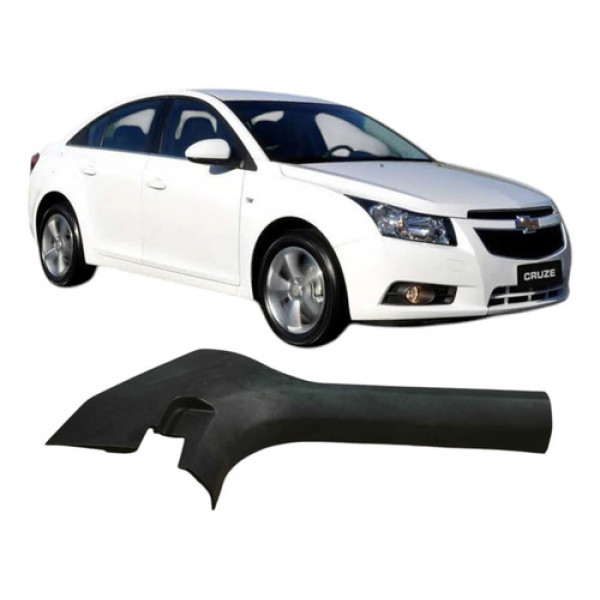 Soleira Porta Dianteira Esquerda Gm Cruze 2014 1.8 95040412 Preto