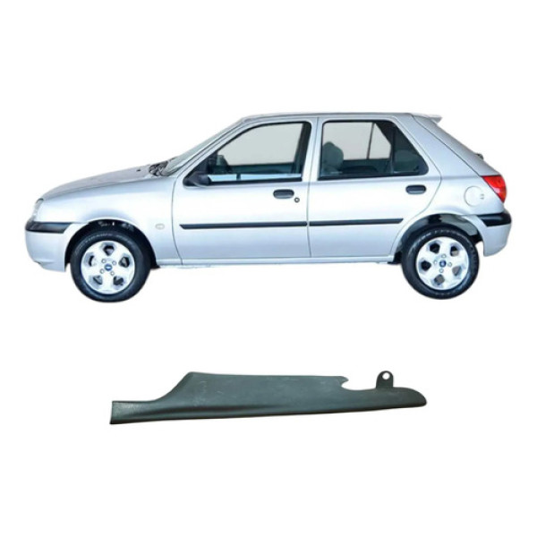 Acabamento Traseiro Direito Ford Fiesta Gl 2000 Original Cinza