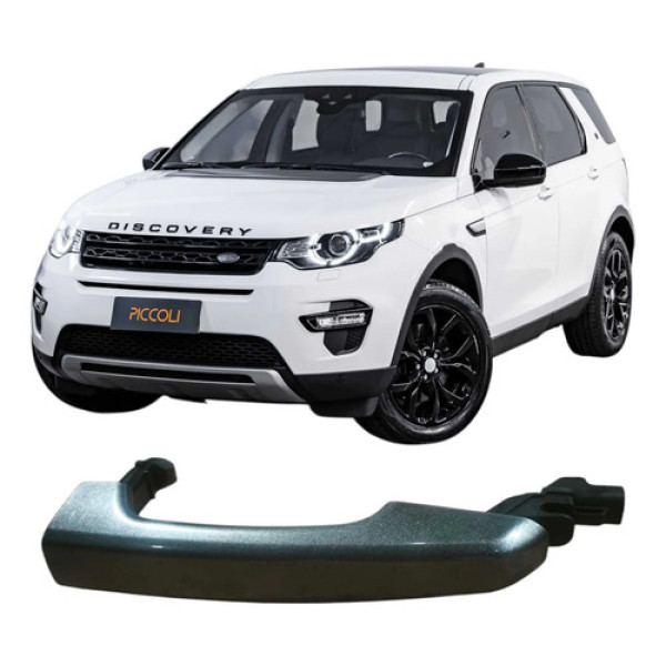 Maçaneta Porta Traseira Direita Discovery Sport 2018 2.0 Cinza Traseira