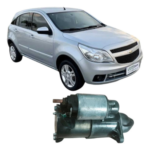 Motor Partida Arranque Chevrolet Agile 2012 1.4 Original