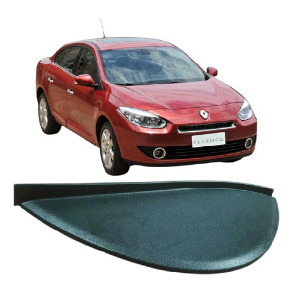 Moldura Esquerda Painel Renault Fluence 2014 689216423r Branco Listras
