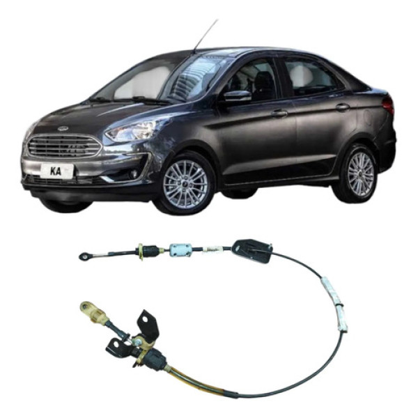 Cabo Seletor Cambio Automático Ford Ka 2019 1.5 3c Original