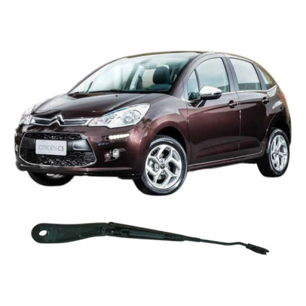 Braço Limpador Esquerdo Citroen C3 2018 1.5 Original  Esquerdo
