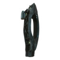 Maçaneta Traseira Direita Chevrolet Captiva 2009 Original Preto Traseira