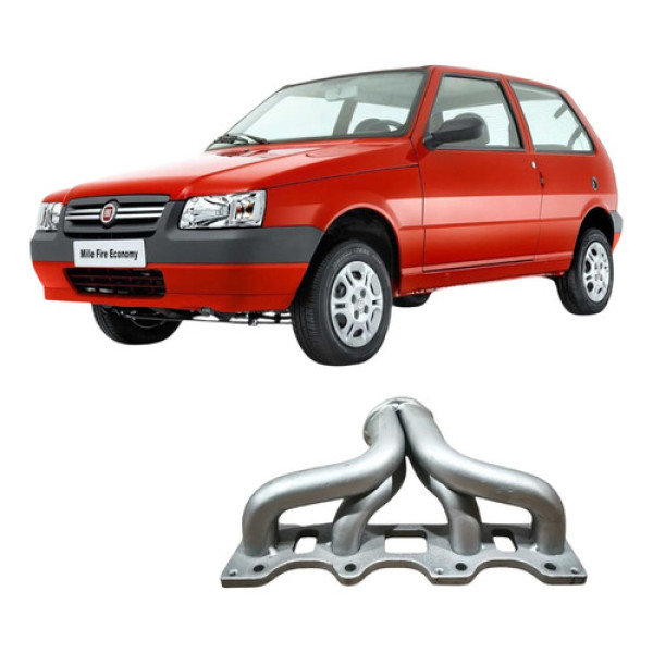 Coletor Escapamento Fiat Uno 2010 Original 