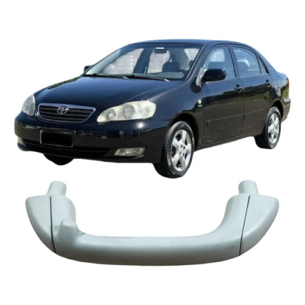 Alça Teto Pega Mão Traseiro Direito Toyota Corolla 2004 Preto