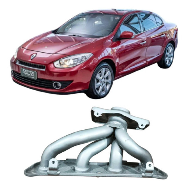 Coletor Escapamento Renault Fluence 2014 2.0 Original