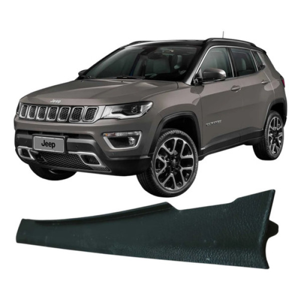 Acabamento Coluna Esquerda Jeep Compass 2020 2.0 Original