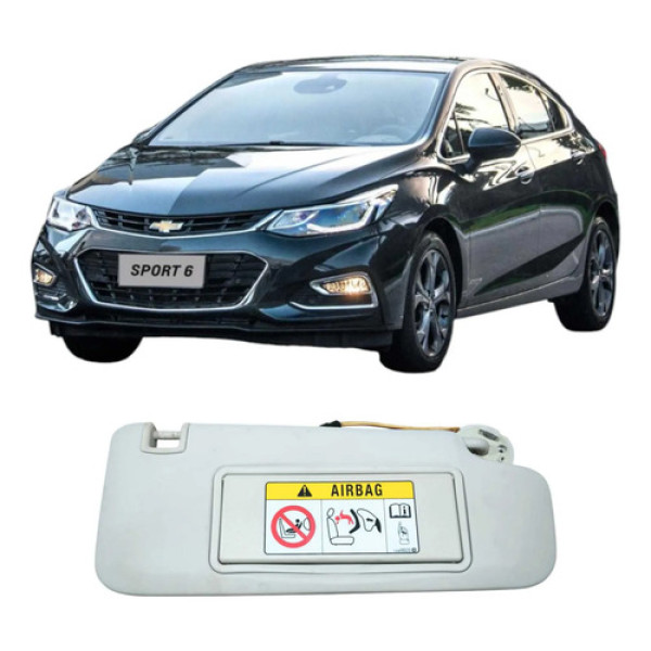 Quebra Sol Direito Chevrolet Cruze 2018 Original 13589920