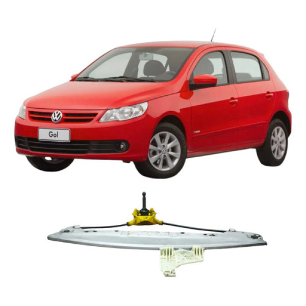 Maquina Vidro Traseiro Direito Volkswagen Gol 2009 Original